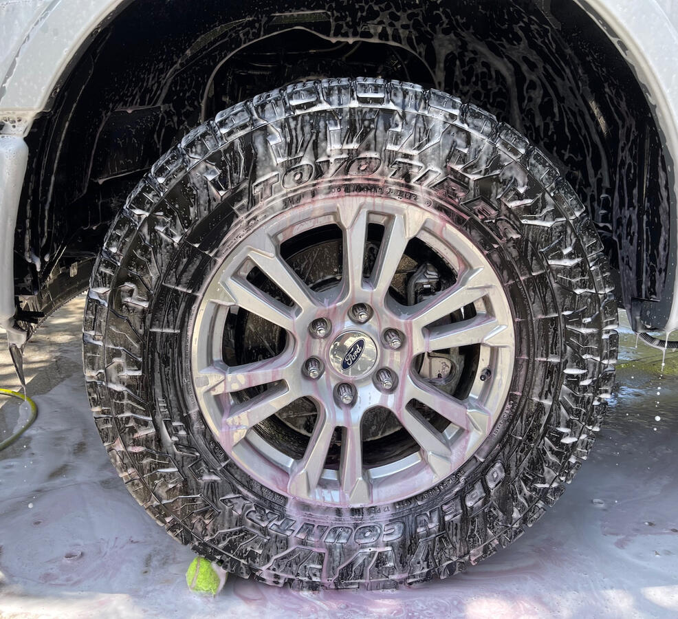 Iron remover in action